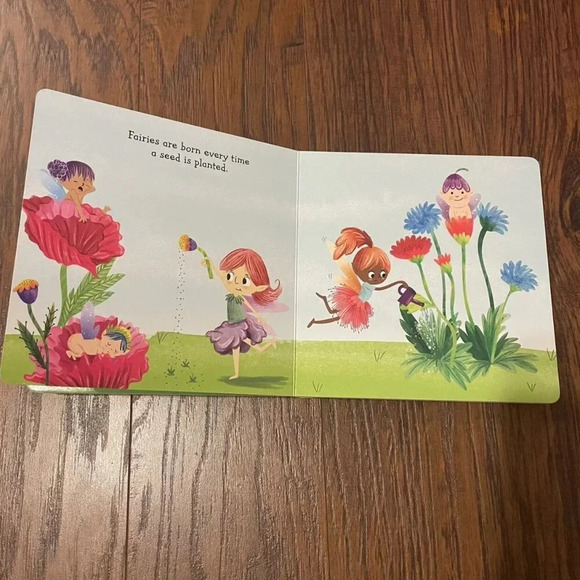 Fairies Are Real Board Book, Toddler Girl Baby Girl - Picture 2 of 5